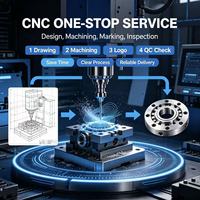 Service de fraisage CNC sur mesure, usinage de composants de tournage OEM basés sur les dessins du client