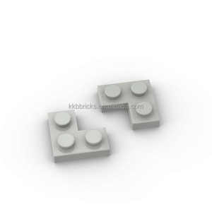 2420プレート2x2コーナーDIYパーツクラシックビルディングブロッククリエイティブビルディングおもちゃMOCレンガとパーツ - Product Image 3