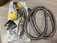 Purc — pomme de douche avec tube, dispositif pour l'élimination de la lumière au chlore avec filtres de remplacement et de vitamine C