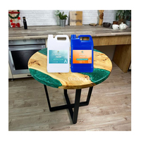 Prix d'usine Résine époxy cristalline haute brillance Sea Island Table basse en bois Résine époxy personnalisée
