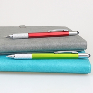 Đa Chức Năng Nhựa Bút Bi Màn Hình Cảm Ứng Cho Stylus Logo Bút Cho Văn Bản Lông Cai Trị Công Cụ Tuốc Nơ Vít Cho Sử Dụng - Product Image 6