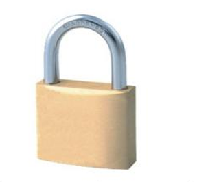 उच्च सुरक्षा एंटी-चोरी टिकाऊ टिकाऊ 20/25/30/35/50/60 मिमी पीतल पदलॉक - Product Image 2