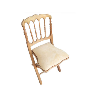 Sillas de Boda de Ratán, Muebles de Madera, Silla Plegable para Comedor, Sillas para Fiestas - Product Image 1