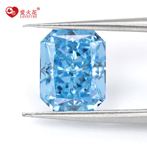 Đá Zircon Cz Tổng Hợp Màu Xanh Lục Tất Cả Các Kích Cỡ 5A + Đá Nghiền Đá Cubic Zirconia Rời Cz - Product Image 2