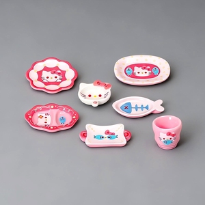 Ensemble d'accessoires de vaisselle miniature en résine <span class=keywords><strong>Katie</strong></span>, nourriture miniature et ornements de jeu, kit de matériel pour artisanat DIY - Product Image 4