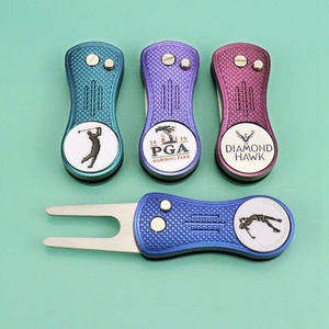 Clip magnético para sombrero con diseño de flor integrada, divertido y lindo, para marcar pelotas de golf, solo para marcador de pelota de golf. - Product Image 4