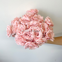 Vente Directe Usine Promise Fleurs Artificielles en Vrac en Gros, Fleurs à Tige Unique pour Décoration de Bouquets