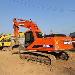 Cost-effective Used Doosan DH225LC-7 22Ton Excavator 2021 <b>Model</b> <b>Engine</b> Gearbox PLC High Quality Hot Sale - Product Image 1