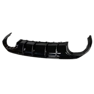 Diffusore Posteriore Nero Lucido per Auto <span class=keywords><strong>A3</strong></span> S3, Splitter Paraurti Effetto Fibra di Carbonio per <span class=keywords><strong>Audi</strong></span> <span class=keywords><strong>A3</strong></span> S3 2020-2024 Hatchback Sedan - Product Image 3