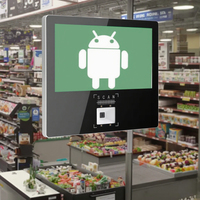 Lecteur de codes-barres Android 11,6 pouces avec écran tactile capacitif, Wi-Fi 6, Bluetooth 5.2, terminal de point de vente pour supermarché, métal noir, POS_L13