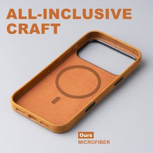 Sang Trọng Da Bò Cover Quay Lại Đa Màu Sắc Chính Hãng Phẳng Hạt Da Trường Hợp Điện Thoại Cho Iphone 17/Không Khí/Pro/Pro Max Cổ Điển Phong Cách - Product Image 3