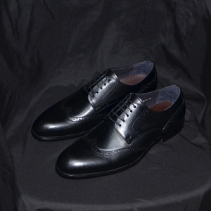 High-end Custom-made Genuine Cowhide Leather <b>Height</b> <b>Increasing</b> Autumn Business Formal Lace-up Men's <b>Shoes</b> - Product Image 1