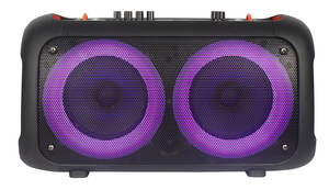 Altavoz Portátil de Gran Potencia, Altavoz Doble de 6.5 Pulgadas, Subwoofer, Altavoz para Fiestas <span class=keywords><strong>en</strong></span> Casa y al Aire Libre con Micrófono y <span class=keywords><strong>Radio</strong></span> <span class=keywords><strong>FM</strong></span> - Product Image 6