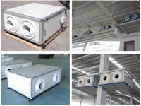 Climatiseur à jet d'air T3 en état de marche, type AHU sans conduit, pour refroidissement et chauffage en environnement ambiant élevé, idéal pour atelier au Moyen-Orient