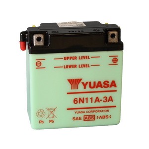 แบตเตอรี่รถจักรยานยนต์ยูอาสะ รุ่น 6N11A-3A 6V 11Ah - Product Image 1