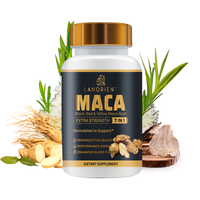 Complément Herbal Maca Noire : Performance et Vitalité Accrues pour Hommes et Femmes - Capsules de Maca Noire Plus
