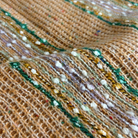Tissu anti-boulochage respirant 100% polyester tricoté polaire à broderie lourde texturée pour manteaux, chapeaux, coussins, vêtements d'extérieur et sacs