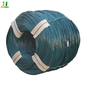 Bon prix calibre 9 calibre 10 <span class=keywords><strong>fil</strong></span> <span class=keywords><strong>de</strong></span> <span class=keywords><strong>fer</strong></span> revêtu <span class=keywords><strong>de</strong></span> plastique anti-âge/<span class=keywords><strong>fil</strong></span> PVC/<span class=keywords><strong>fil</strong></span> PE - Product Image 2