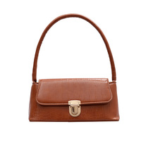 Sac à bandoulière en cuir PU style coréen pour femme, sac à main étanche, sac à bandoulière tendance, sac fourre-tout à fermeture éclair, logo personnalisé OEM ODM