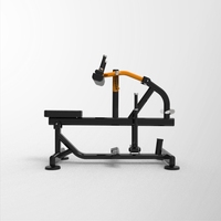 Banc de musculation commercial pour fessiers assis avec caractéristiques de sécurité et de durabilité pour le développement des mollets et des tibias