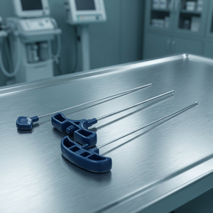 เข็มฉีดยาโอสโตซีเมนต์ (Osteo Cement Needle) สำหรับศัลยกรรมกระดูกและข้อ ยี่ห้อ JMT Orthopedic Ergonomic OCN ขนาด 10~13G ระดับ Class II ได้รับการรับรองมาตรฐาน KGMP สำหรับการเจาะและฆ่าเชื้อในกระบวนการเวอร์เทโบโพลาสตี (Vertebroplasty) - Product Image 2
