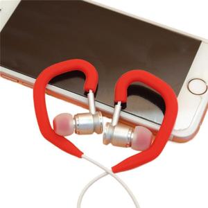 Silicone Ear Hooks For <b>Headphones</b> Soft Universal <b>Earphone</b> <b>Accessories</b> Red Purple Black White Blue - Product Image 4