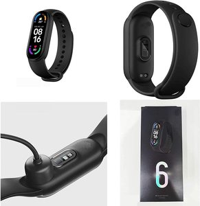 Reloj Inteligente con Pantalla AMOLED, <span class=keywords><strong>Smartwatch</strong></span> M6 con Bluetooth, Monitor de Sueño, Monitor de Ritmo Cardíaco, Pulsera Inteligente <span class=keywords><strong>Fit</strong></span> <span class=keywords><strong>Bit</strong></span>, Brazalete de Fitness - Product Image 4