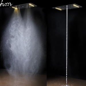 Multifunction <strong>Thermostatic</strong> <strong>Shower</strong> Faucets Set Electric LED Concealed Large Rain Waterfall Mist Column <strong>Shower</strong> Panel Faucets <strong>Tap</strong> - Product Image 3