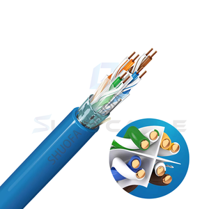 Câble Ethernet CAT6 <span class=keywords><strong>FTP</strong></span> de haute qualité, <span class=keywords><strong>catégorie</strong></span> <span class=keywords><strong>6</strong></span>, paire torsadée blindée, calibre 23AWG - Product Image 4