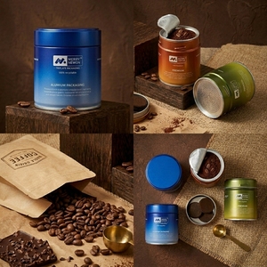 Boîte en métal hermétique de qualité alimentaire pour <span class=keywords><strong>l</strong></span>'emballage en gros de grains de café expresso premium - Product Image 3