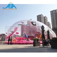 Dôme à bulles gonflable pour enfants, nouvelle collection, rose, événement, tente cochon rose, parc d'attractions pour enfants