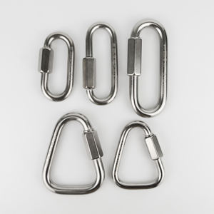 ห่วงโซ่ห่วงล็อคแบบห่วงโซ่รูปวงรีทำจากสเตนเลสสตีล304/316ห่วงโซ่การเชื่อมโยงที่รวดเร็ว Maillon Rapide รูปวงรี (สแตนเลส) - Product Image 3