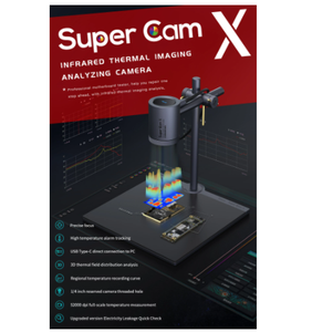 Máy ảnh nhiệt hồng ngoại 3D Qianli ToolPlus SuperCam X, dụng cụ sửa chữa, kiểm tra bo mạch chủ điện thoại di động, khắc phục sự cố PCB - Product Image 5