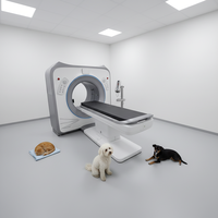SY-W2920 Equipo de TC Veterinario de Grado Médico de Alto Rendimiento, TC Dinámica, DR en Tiempo Real, Fluoroscopia, DR Estática, Reconstrucción Panorámica Dental 3D