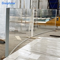 Acrylique PMMA transparent épais anti-UV de 80 mm, 100 mm, 120 mm, moulé en une seule pièce, taille personnalisée, pour aquariums et piscines