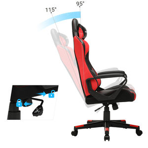 <span class=keywords><strong>SONGMICS</strong></span> Venta al Por Mayor <span class=keywords><strong>Silla</strong></span> Gamer de Cuero PU Ergonómica para Oficina Adulto con RGB para Computadora PC de Carreras en Venta - Product Image 5
