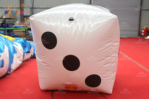 WINSUN Ballon publicitaire <span class=keywords><strong>géant</strong></span> en PVC <span class=keywords><strong>gonflable</strong></span> personnalisé en forme de dés carré, cube <span class=keywords><strong>gonflable</strong></span> publicitaire - Product Image 3