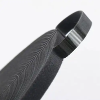 Sangle de fixation en polyester auto-adhésive double face de 10 mm, vente en gros OEM, attaches pour câbles, crochets et boucles pour plantes