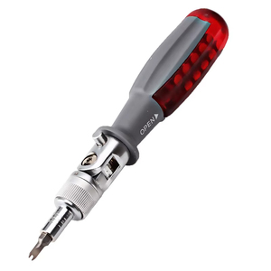 Multifunction Ratchet <b>Screwdriver</b> 180 Degree Inside Hexagon Adjustable <b>Angle</b> Mini Rapid Ratchet <b>Screwdriver</b> 10pcs Bits - Product Image 5