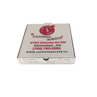 Boîte d'emballage pour pizza à plat personnalisée, de qualité alimentaire, pour hamburgers, en carton ondulé E-Flute, fabriquée en usine, Stpp
