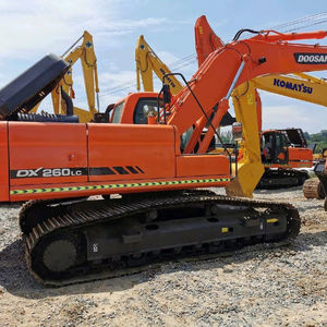 Excavadora Usada DOOSAN DX260LC de 26 Toneladas, Excavadora Hidráulica de Orugas de Segunda Mano DX340LC-9C DX300LC-9C de Alta Calidad - Product Image 1