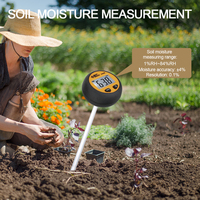 Testeur de pH numérique intelligent PH328 3 en 1 pour sol, mesure de la température et de l'humidité, utilisation en agriculture et en verger, OEM