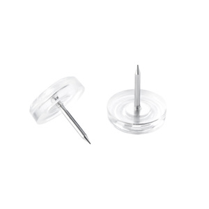 Patas de Plástico Transparente para Piso, Redondas, de Silicona, Antideslizantes, Silenciosas, para Muebles, Mesas, Sillas, Protectores de Patas de Goma Suave - Product Image 3