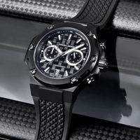 Nouvelle montre à quartz de luxe pour homme PAGANI DESIGN YS032, verre saphir, chronographe, étanche, lumineuse, montre-bracelet pour homme VK64