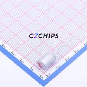 ตัวเก็บประจุแบบแข็ง E2821M010D120RL แบบ Through hole (THT), ขนาด D8xL12 มม. 820uF 20% 10V โพลีเมอร์ - Product Image 1