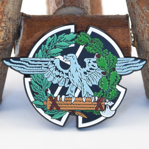 畅销促销散装冲浪设计硬质搪瓷翻领别针，带闪光 - Product Image 2