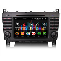 DVD Navigasi Multimedia Android 16 EU 7 Inch untuk Mercedes W203 CLC W463 2004-2010 Wireless CarPlay Android Auto 8GB 128GB DSP