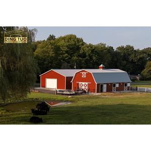 Goedkope prijs, rechtstreeks van de fabriek: prefab stalen constructie schapen- en geitenstal, melkveestal, veestal, boerderijgebouw - Product Image 1