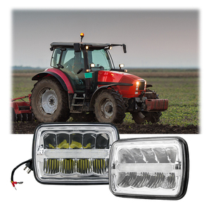 ไฟหน้า LED ทรงสี่เหลี่ยมผืนผ้าขนาด5x7นิ้วสำหรับรถแทรกเตอร์35W 5*7นิ้วไฟหน้าลำแสงสูง/ต่ำแบบ LED พร้อมไฟจอดรถ - Product Image 5