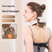 Masseur de cou sans fil YX-N003 pour soulager la douleur, masseur de cou et d'épaules Shiatsu pour tissus profonds avec chaleur